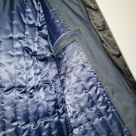 Calvin Klein Insulated Over Coat/Jacket - Blue - Picture 7 of 10